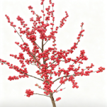 40cm Red Ilex Winterberry Branches · Red