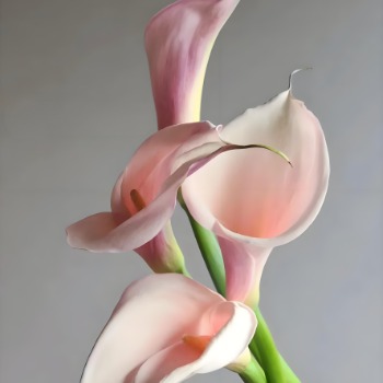 Flamingo Coral-Pink Mini Calla Lily · Pink & Blush