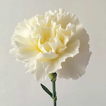 Cream White Buttercream Ivory Carnation · White & Cream
