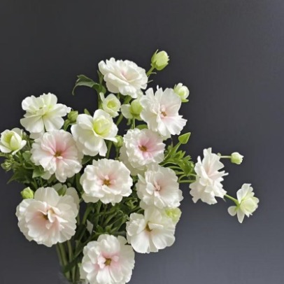 Champagne Butterfly Ranunculus · Champagne, Peach & Apricot