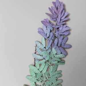 Pastel Rainbow Absorption-Dyed Foliage Stem · Bicolor & Multi-Color
